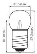 Lamp 6V 0.45 fiets voor