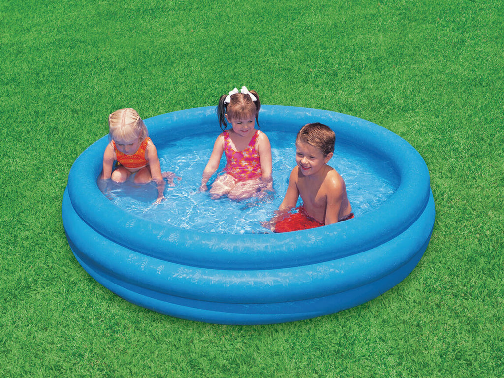 Blauw kinderbadje