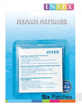 intex reparatievellen 6 stuk vinyl 7x7cm