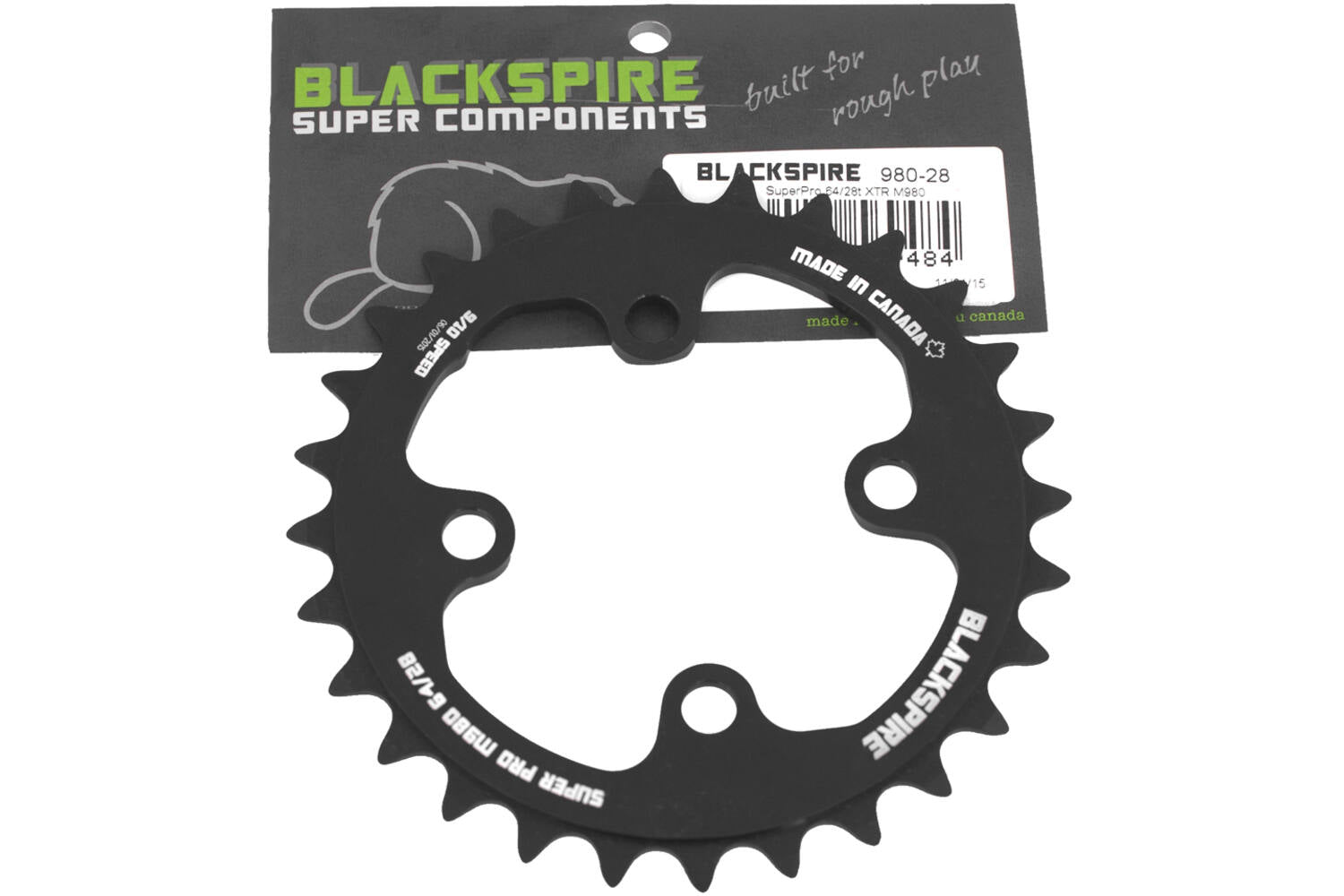 Kettingblad mtb super pro xtr fc-m980 64bcd 28t.