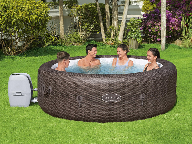 Lay-Z-Spa St. Moritz AirJet opblaasbare jacuzzi