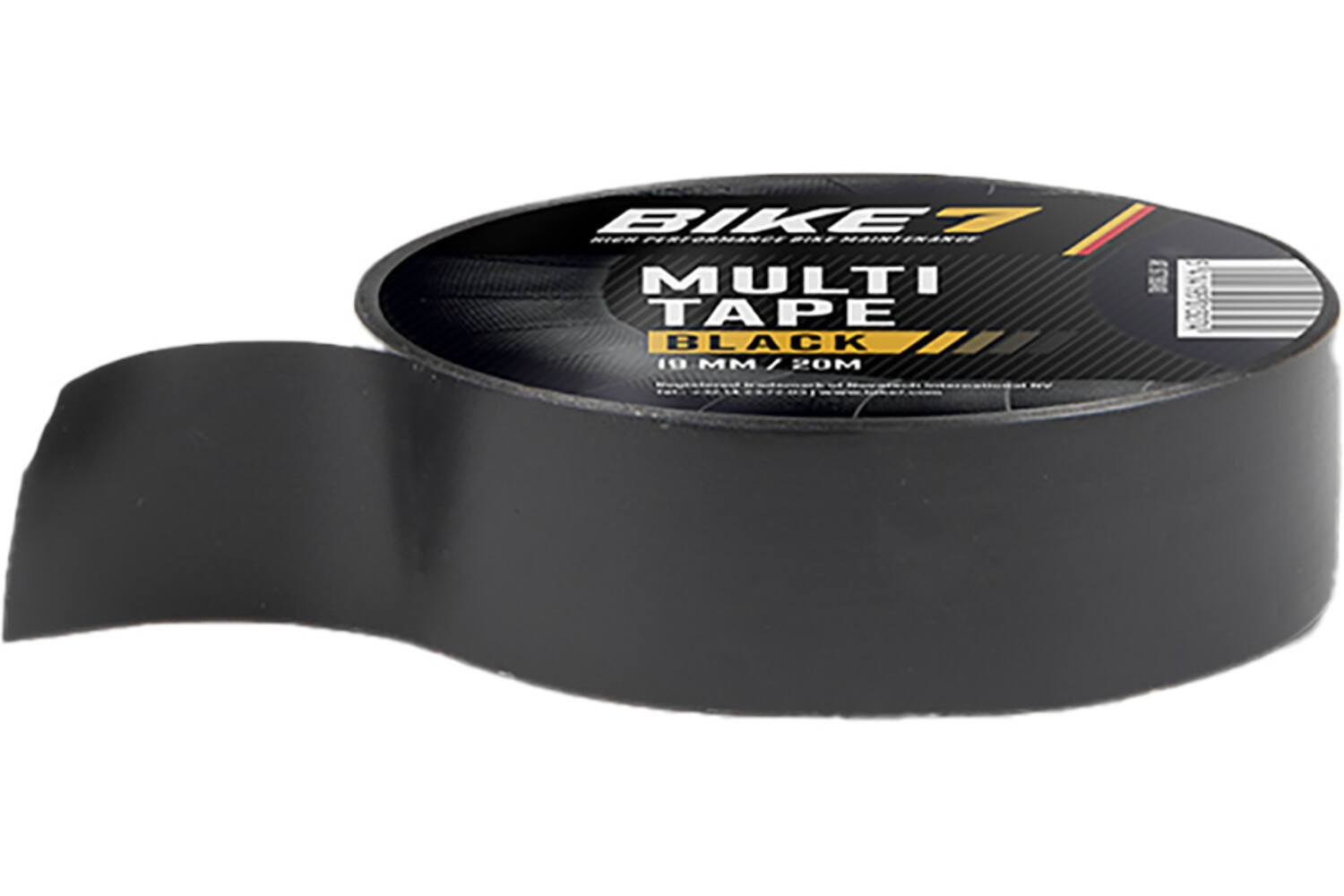 Bike7 multi tape zwart 20m - 8 stuks