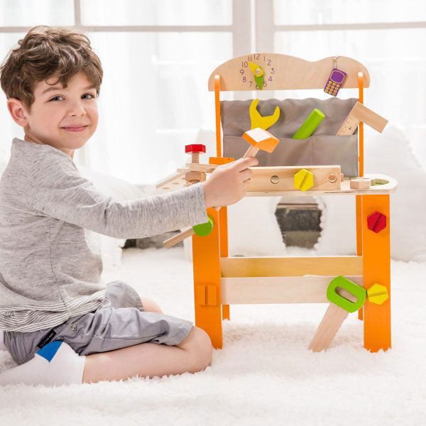 Classic World World Houten Werkbank, 37dlg.