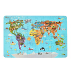 Classic World World World Houten Legpuzzel Wereldkaart, 48st.