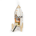 classic world houten bouw raket, 51dlg.