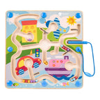 Classic World World World Houten Magneetspel Stad