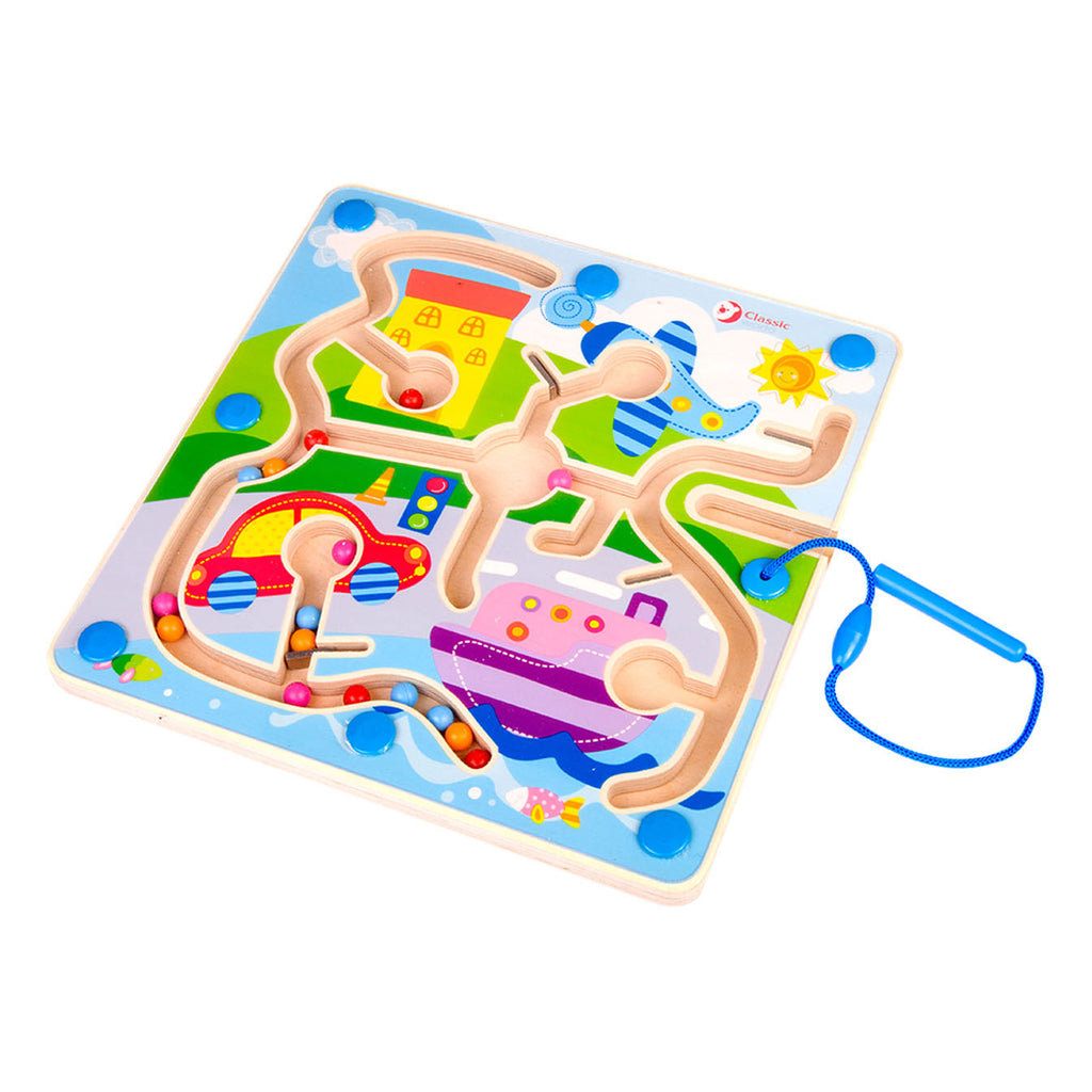 Classic World World World Houten Magneetspel Stad