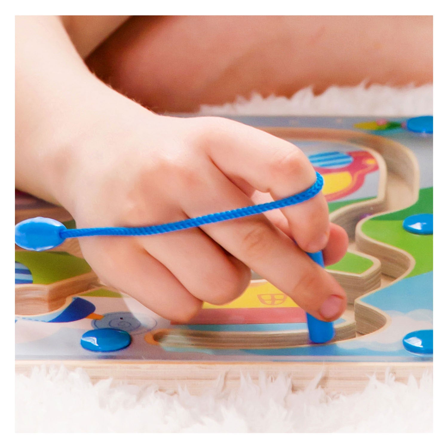Classic World World World Houten Magneetspel Stad