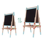 classic world houten magneet- en schoolbord 2in1, 39dlg.