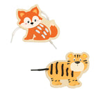 classic world world rijgpuzzel wilde dieren, 10dlg.
