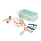 Classic world houten tandarts set in opbergtas - 10 dlg.