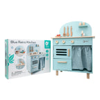 Classic World World World Houten Speelgoedkeuken Retro Blauw, 20dlg.