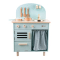Classic World World World Houten Speelgoedkeuken Retro Blauw, 20dlg.