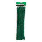 Creativ company chenille donkergroen 30cm, 50st.