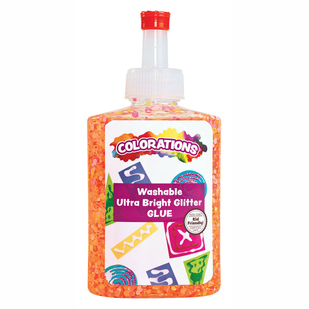 Colorations Ultraheldere Glitterlijm 4 kleuren, 118ml