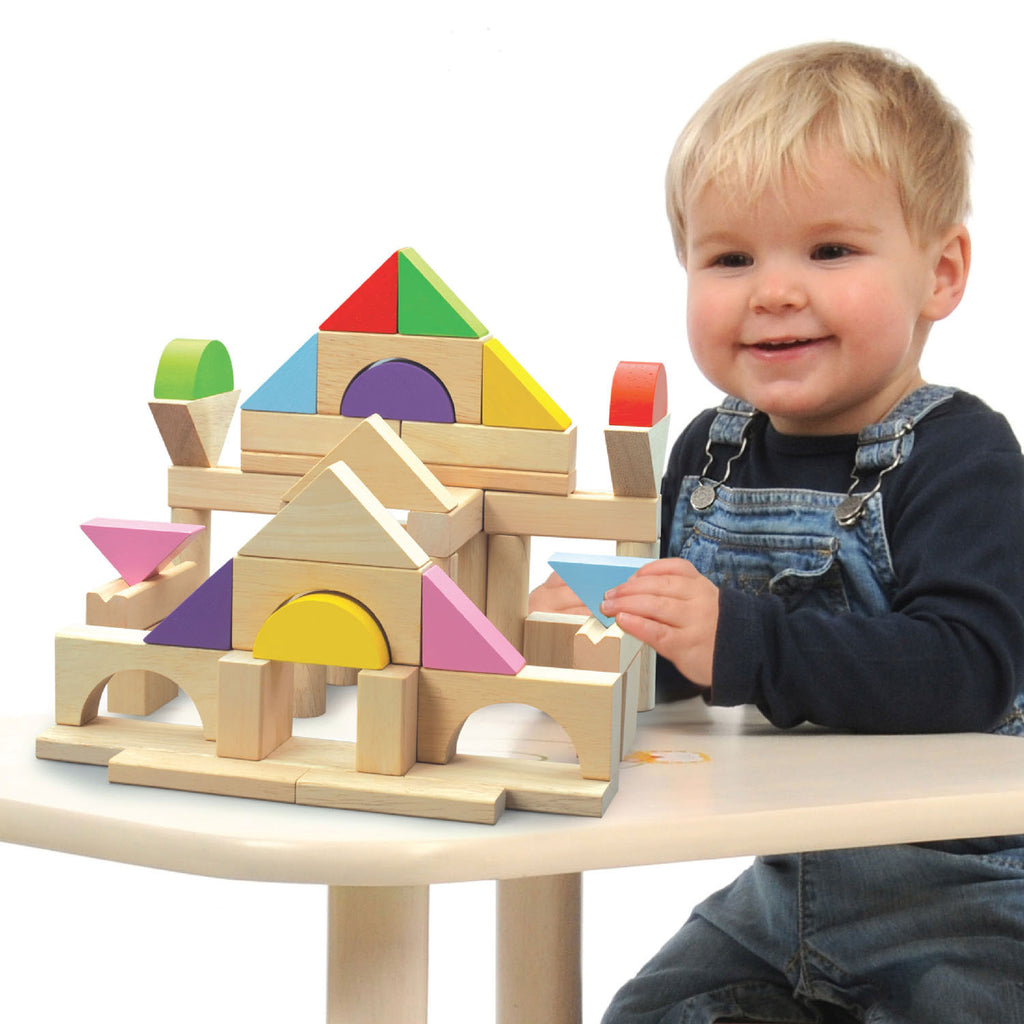 Wonderworld Geometrische Blokken, 50st