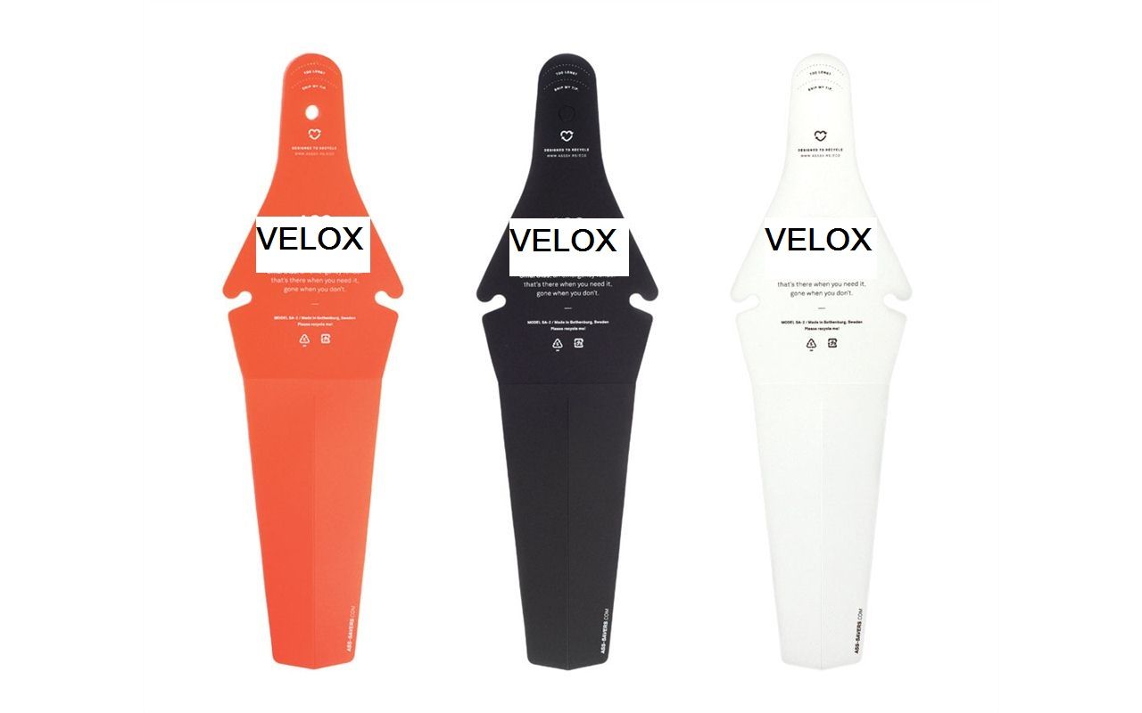 VELOX VELOX SADDLE RAIN PROTECTOR SPATBORD OP ZADEL CLIPS MONDRIAN