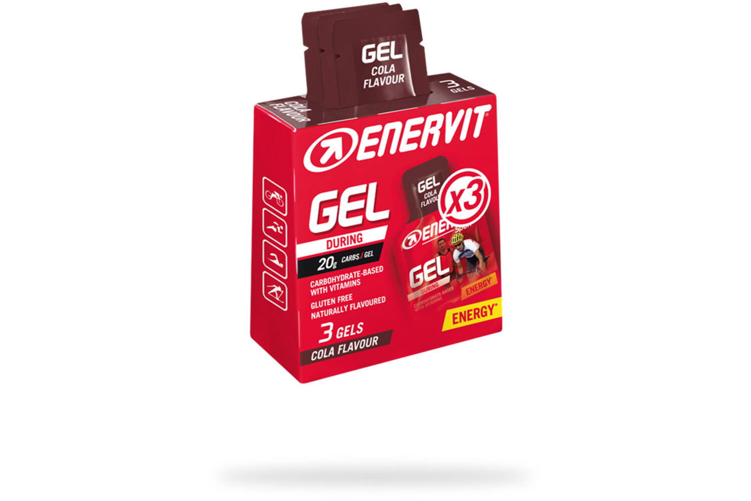 Enervit - gel cola 8 packs x 3x25ml tht mei 2023