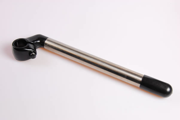 Stuurpen Hb rvs/zwart kop 28cm