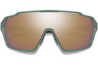 Smith - shift mag bril alpine green chrom rose gold mirror