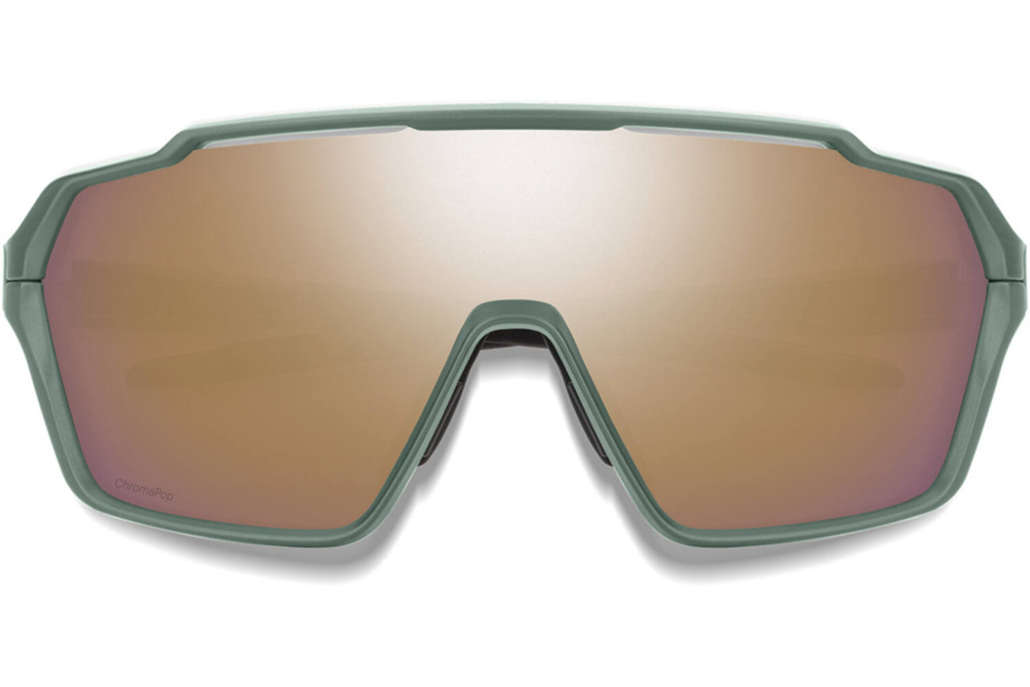 Smith - shift mag bril alpine green chrom rose gold mirror