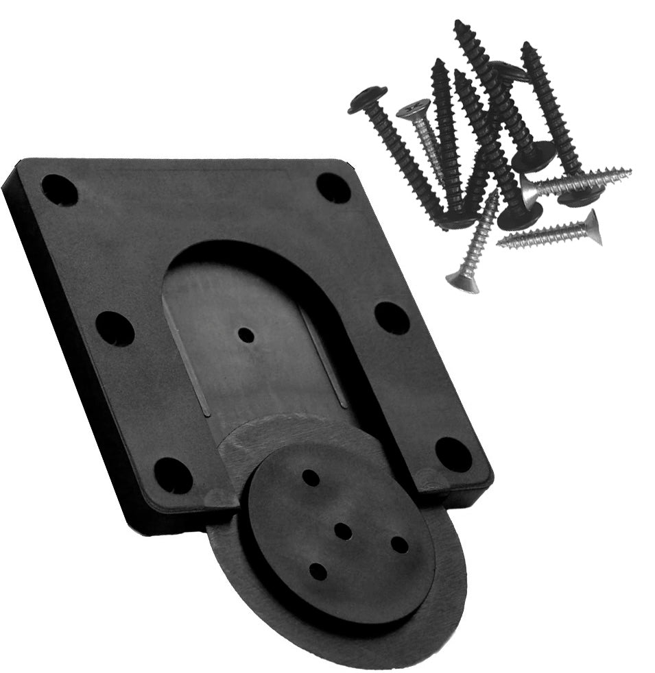 Bull's Rotate Fixing Bracket Square Black