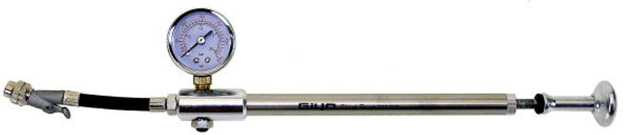 giyo suspension pump with pressure gauge