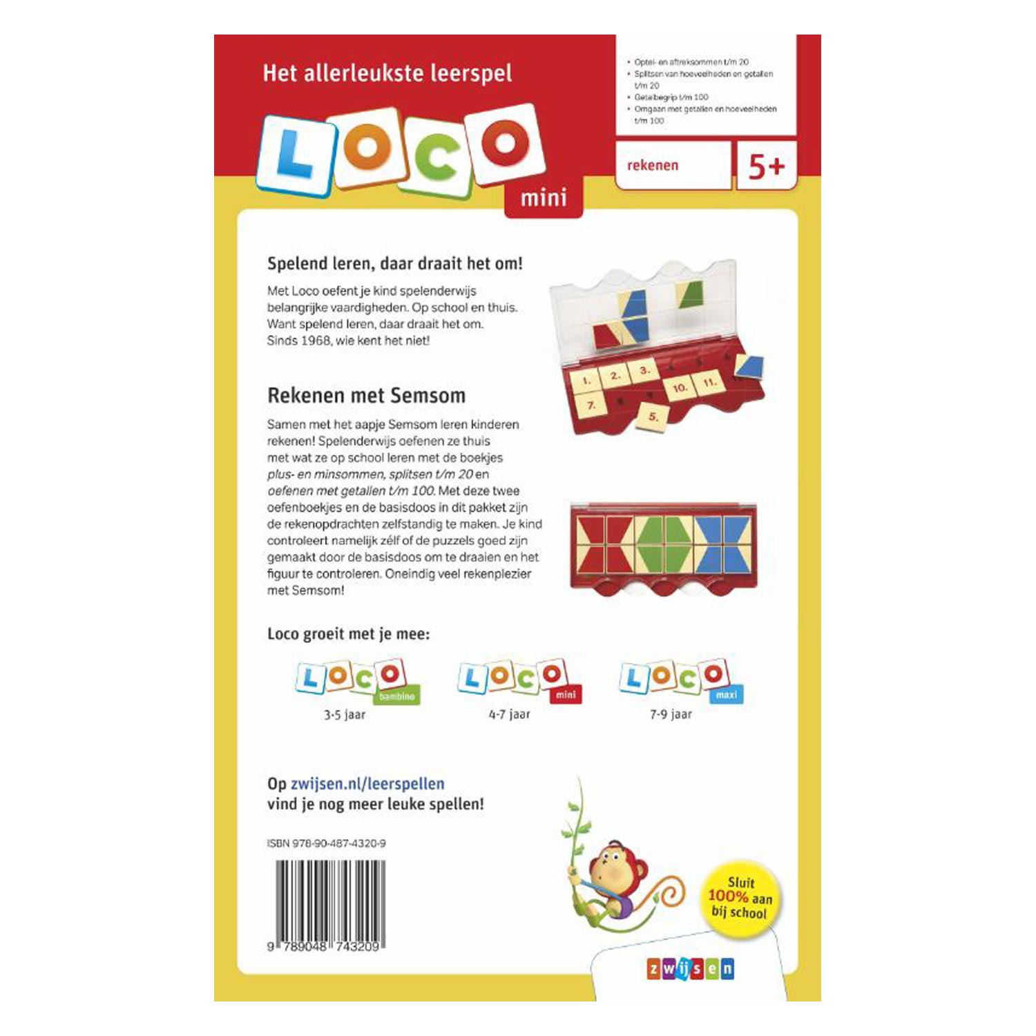 Loco Mini Pakket Semsom Rekenen (5-7 jaar)