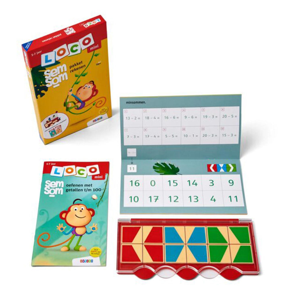 Loco Mini Pakket Semsom Rekenen (5-7 jaar)