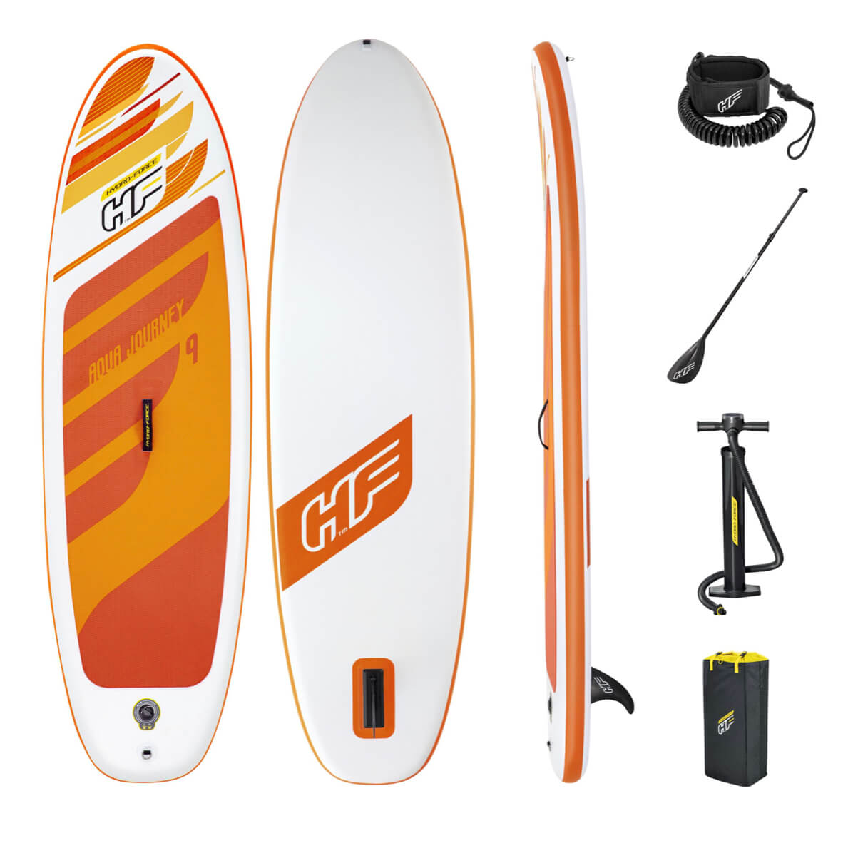Bestway paddleboardset hydro-force aqua journey opblaasbaar 65349