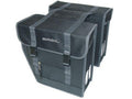 Tas Basil dubbel tour schuin zwart