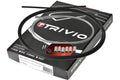 Trivio - race remkabel set compleet rvs zwart