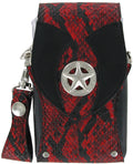 ! Bull's Hatch Case Snakeskin Red