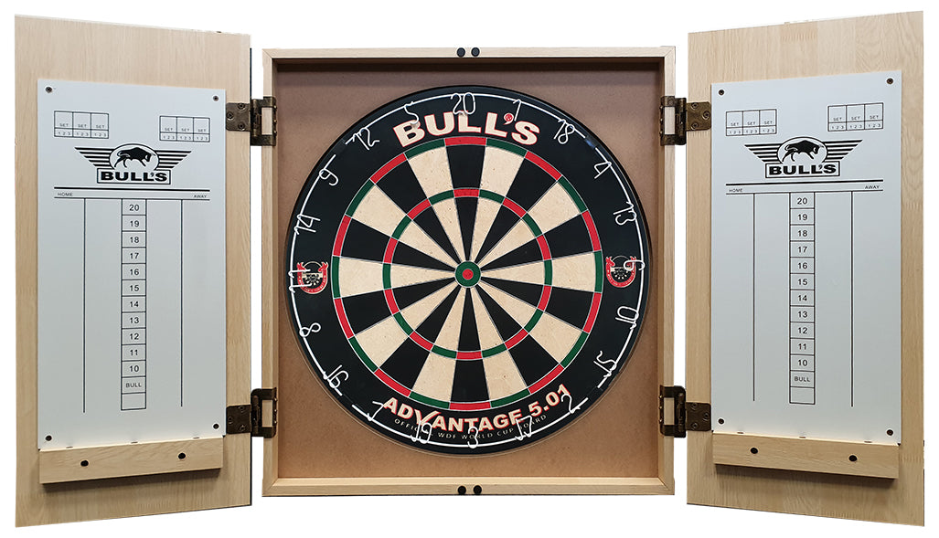 ! Bull's Chalk Deluxe Cabinet Wood Light Oak