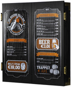 ! Bull's Beer Menu Deluxe Cabinet Wood Black