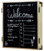 ! Bull's Chalk Deluxe Cabinet Wood Light Oak