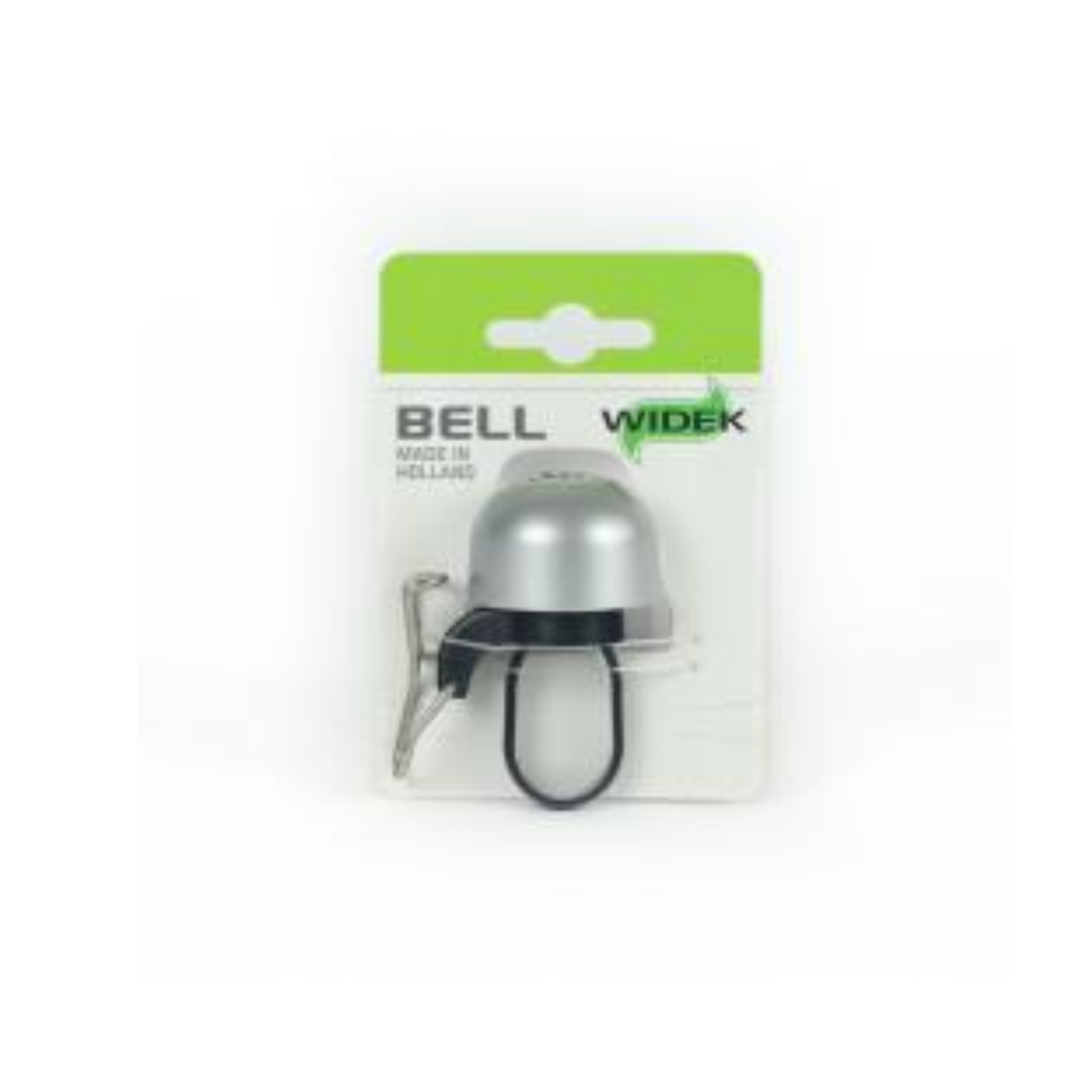 Widek bel Paperclip zilver (hangverpakking)