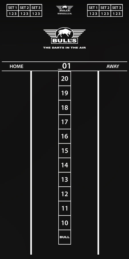Bull's Chalk Board 60x30