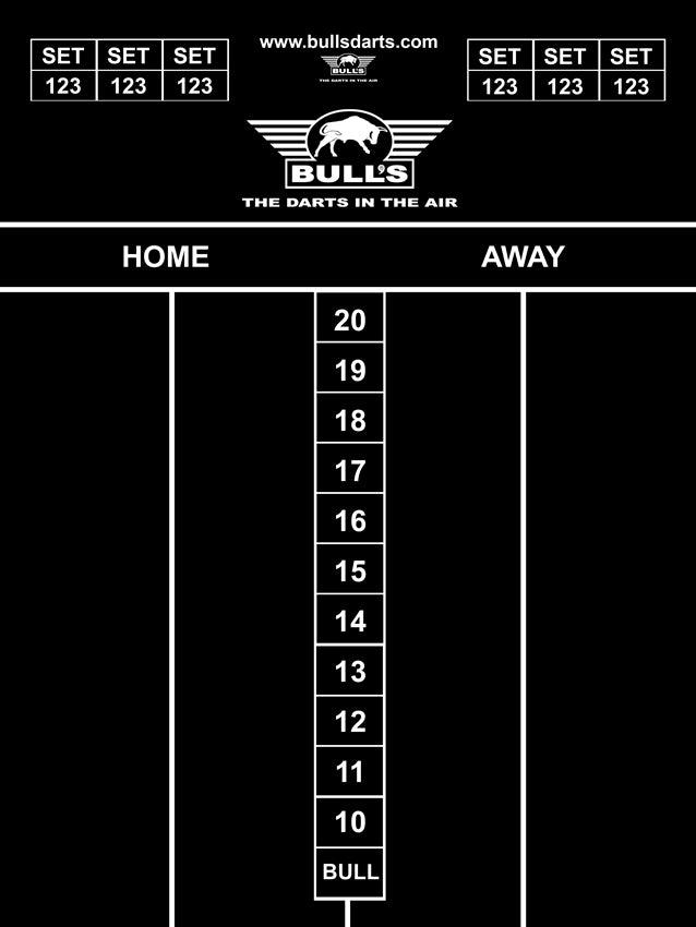! Bull's Chalk Board 60x45