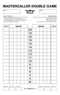 Bull's Mastercaller Double Game Scoreboard Flex 45x30