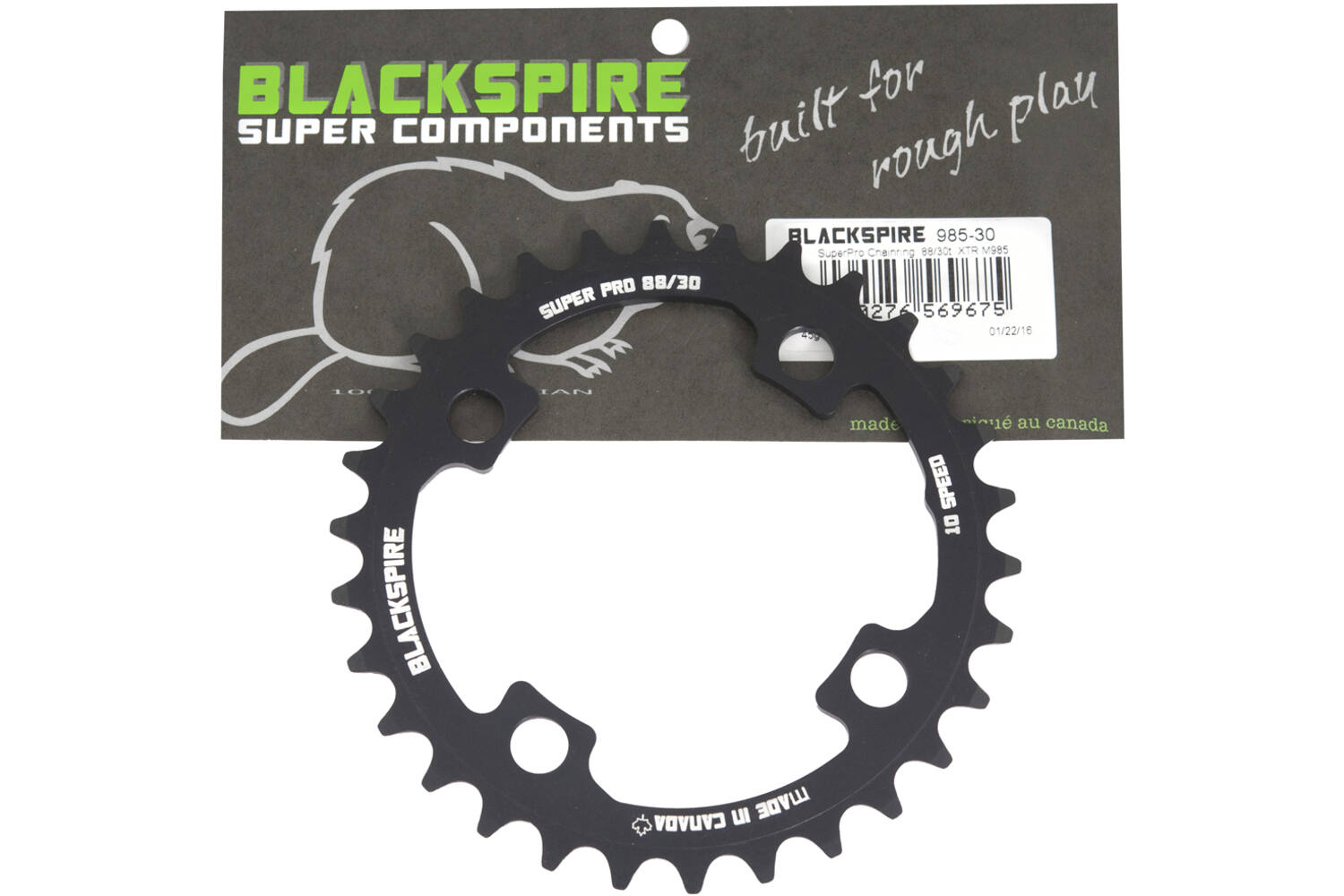 Blackspire - kettingblad mtb super pro xtr fc-m985 88bcd 30t.