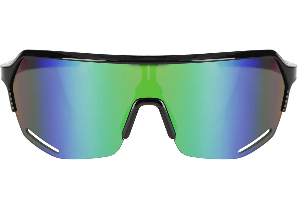 Trivio - hyperion fietsbril zwart revo green