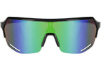 Trivio - hyperion fietsbril zwart revo green