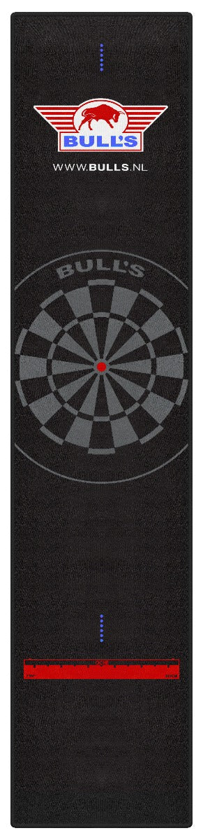 Bulls Carpet Dartmat Black Black 300x65 cm