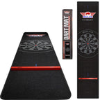Bulls Carpet Dartmat Black Black 300x65 cm + oche