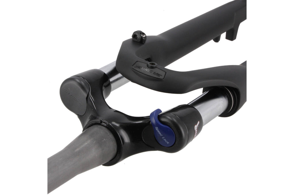 Srsuntour sr suntour - vork nex-e25 ds 700c 63mm tapered 15mm mat zwart