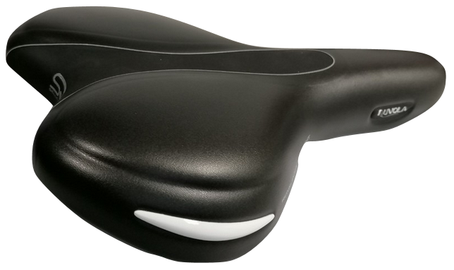 Selle royal zadel nuvola sport look zwart (gazelle)