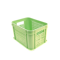 Krat PVC 30L Mintgroen B-KEUZE! Kans op (lichte) beschadigingen! 40x30x25cm