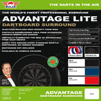 Bull's Dartbord Lite Surround Red