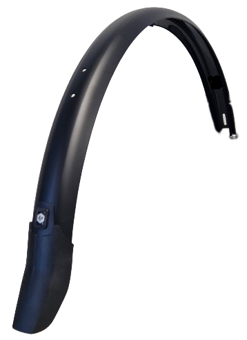Sks achterspatbord 28 inch kunststof 55 mm glans zwart excl bev.